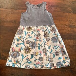 Tea Collection Striped and Floral Kids Dress